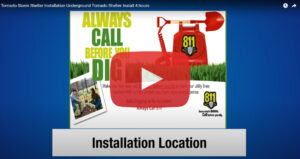 Tornado Shelter Installation Video 