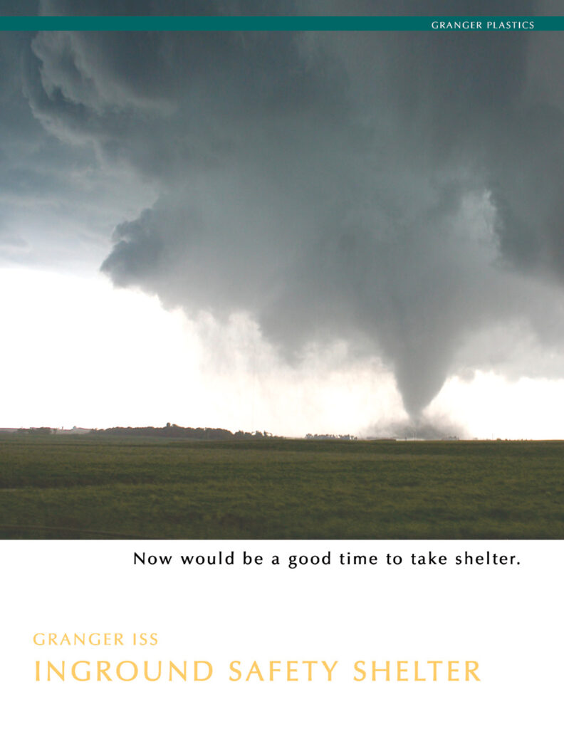 Tornado Shelter Literature