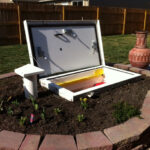 Beautiful installed Granger ISS Tornado Shelter
